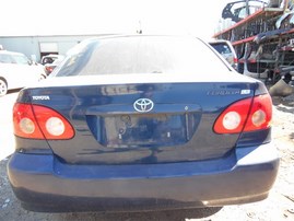 2006 Toyota Corolla LE Navy Blue 1.8L AT #Z24668